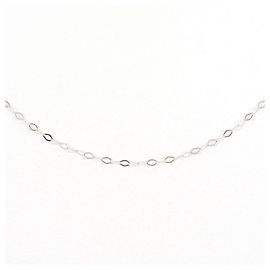 Autre Marque Collier en or blanc 18K Doré