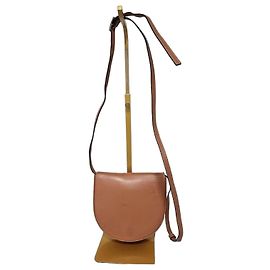 Loewe Small Heel Bag Braun Kalbsleder Braun