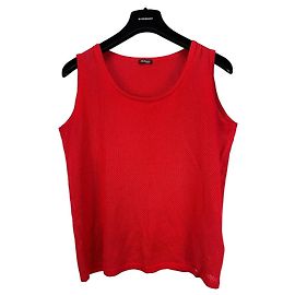 Kiton Regata de seda vermelha de malha Vermelho