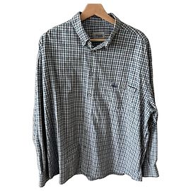 Missoni Sport Karohemd Weiß Blau Grün Grau