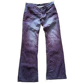 Jeans flare roxo lavagem Roberto Cavalli para mulher Cinza Roxo