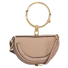 Chloé Borsa Chloe Nile in Pelle 2way Rosa Oro Auth 185728A Rosa D'oro