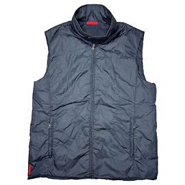 Prada Puffer-Weste für Herren in Navy Blau Dunkelblau