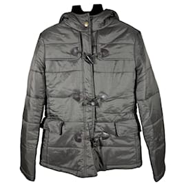 Burberry Quilted Duffle Coat Brown