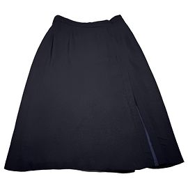 Saia preta Giorgio Armani Preto