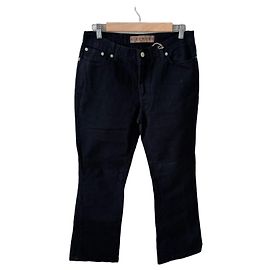John Richmond Vaqueros Richmond Denim Negros Corte Recto Negro
