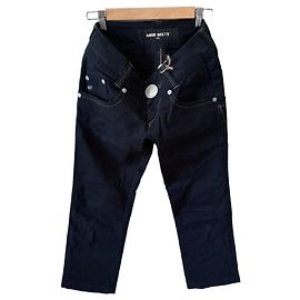 Vaqueros de denim negro Miss Sixty Negro