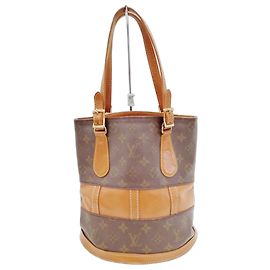 Louis Vuitton Borsa a Secchiello Monogram Marrone Monogramma