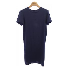 Robe en maille Chanel Bleu