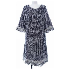 Chanel Kleid Braun