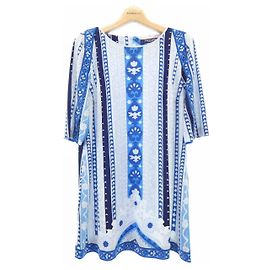 Tunica LEONARD FASHION Marrone Blu Blu navy