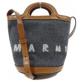 Borsa Marni SCMP0056Q4 Marrone