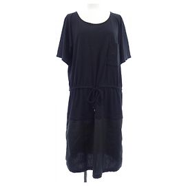 Hermès Hermes Cut Kleid Schwarz
