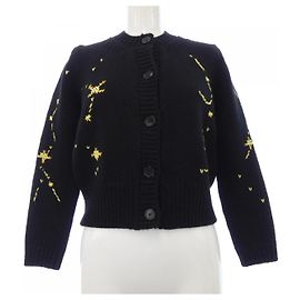 Christian Dior Cashmere Blend Cardigan Black