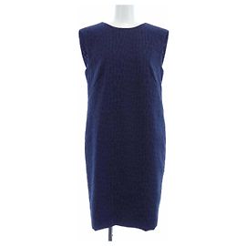 Autre Marque Robe ADEAM Bleu Bleu Marine