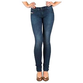 Diesel Livier S Jean super slim taille basse stretch Bleu