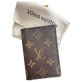 Louis Vuitton Monogram Kartenetui Braun