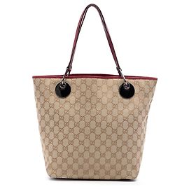 Tote Gucci Beige Large GG Canvas Eclipse Beige