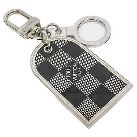 Portachiavi Address Louis Vuitton M65770 Nero Argento