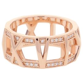 Anello Atlas X di Tiffany & Co. con diamanti D'oro