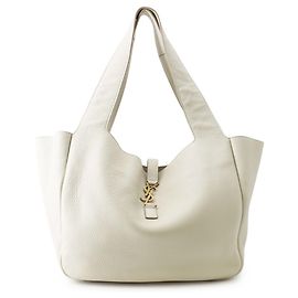 Bolsa Tote Yves Saint Laurent Saint Laurent Paris Bege