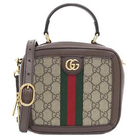 Bolsa Gucci Ophidia Marrom Bege