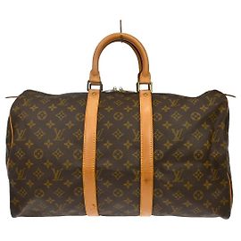 Louis Vuitton Keepall Monogram Canvas 45 Marron