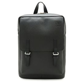 Mochila Militar Loewe em Couro Anagram Preto