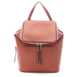 Mochila Loewe Goya Small em couro Marrom