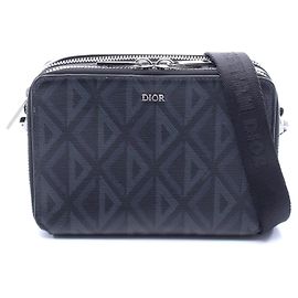 Bolso bandolera Dior CD Diamond Negro