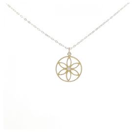Autre Marque Collier en diamant Au750 Doré
