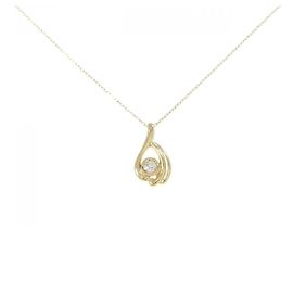Autre Marque Collier en diamant Au750 Doré