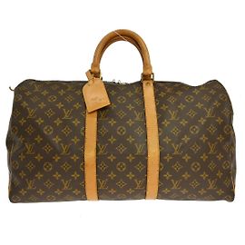 Louis Vuitton Keepall Monogram Canvas 50 Marrom