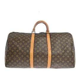 Louis Vuitton Keepall Monogram Canvas 55 Marrom
