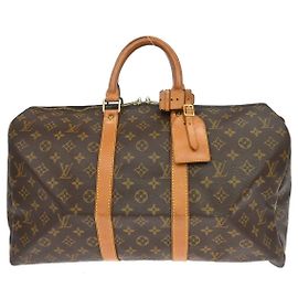 Louis Vuitton Keepall Monogram Canvas 45 Marrom