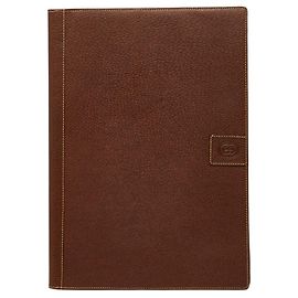 Portadocumenti in pelle marrone Gucci Marrone