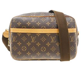 Louis Vuitton Reporter Monogram Canvas PM Marrom