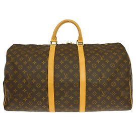 Louis Vuitton Keepall Monogram Canvas 55 Marrom