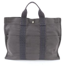 Hermès Borsa Tote Hermes Herline MM Nero