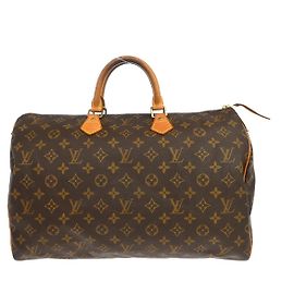 Louis Vuitton Speedy Monogram Canvas 40 Marrone