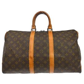 Louis Vuitton Keepall Monogram Canvas 45 Marrom