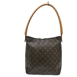 Louis Vuitton Monogram Looping Monogram Canvas GM Marron