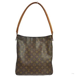 Louis Vuitton Monogram Looping Monogram Canvas GM Castaño