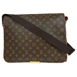 Louis Vuitton Abbesses Messenger Monogram Canvas Marrom