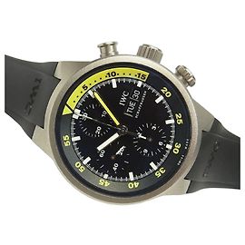 IWC Aquatimer Chronograph Titanium rubber Ref.IW371918 Masculino Prata