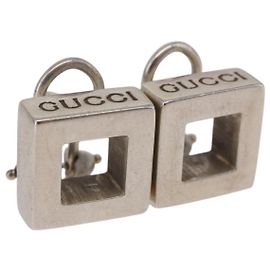 GUCCI Pierce Ohrringe Ag925 Silber Authentisch SW2338V Silber