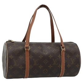 LOUIS VUITTON Bolsa Monogram Papillon 30 M51385 LV Auth 185346 Monograma