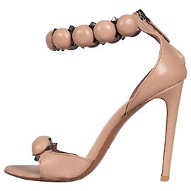 Alaïa Beige Leather Stiletto Sandals - Size EU 37 pre-owned Other