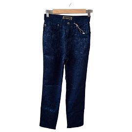 Roccobarocco Monogram Jeans Dark blue