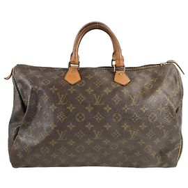 Louis Vuitton Speedy Monogram Canvas 40 Marron